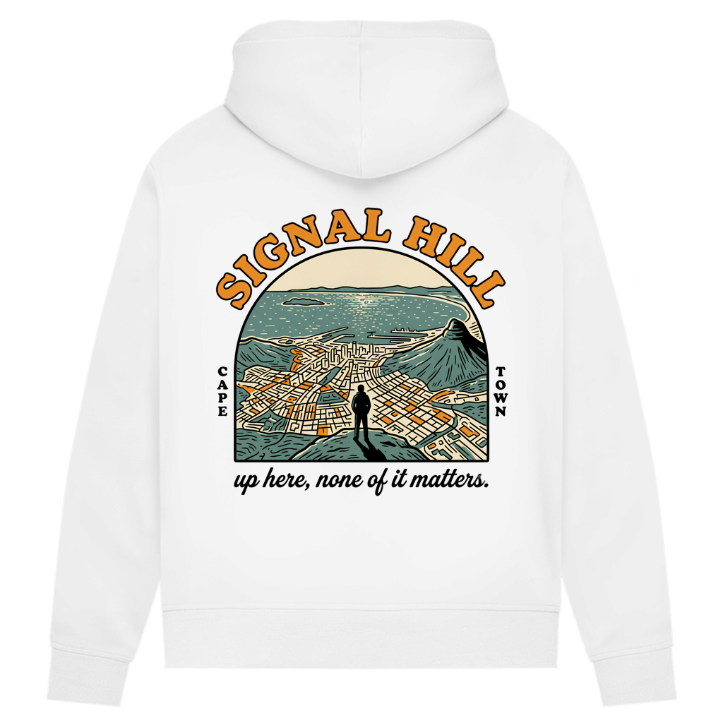 Damen Premium Bio Hoodie 70's Signal Hill