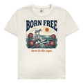 Herren T-Shirt 70's born free