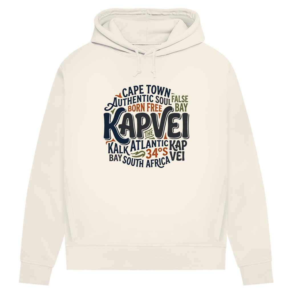 Damen Premium Bio Hoodie Cape Town KAPVEI — Light