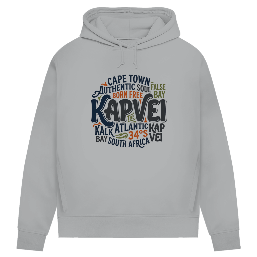 Damen Premium Bio Hoodie Cape Town KAPVEI — Light