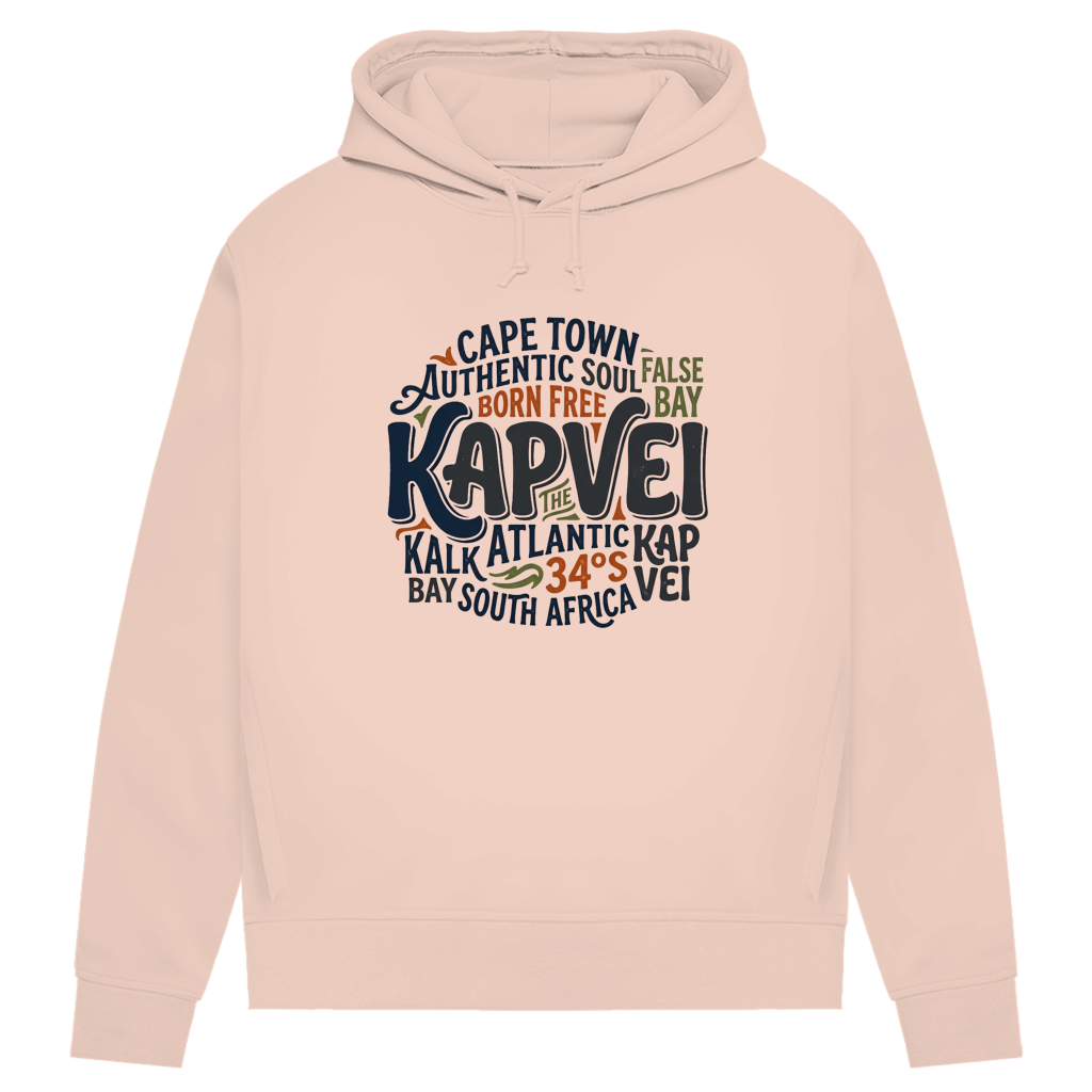 Damen Premium Bio Hoodie Cape Town KAPVEI — Light