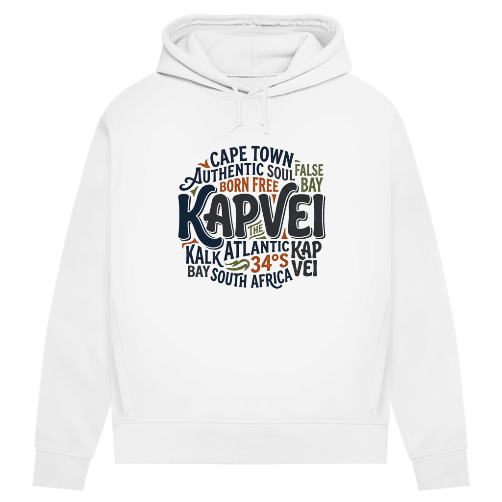 Damen Premium Bio Hoodie Cape Town KAPVEI — Light