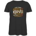 Damen Premium Bio T-Shirt Cape Town KAPVEI — Dark