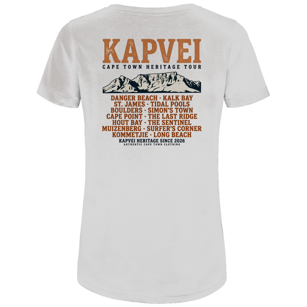 Damen Premium Bio T-Shirt KAPVEI Heritage Tour