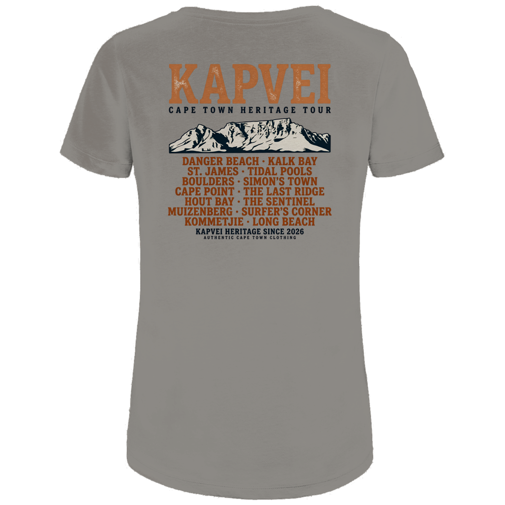 Damen Premium Bio T-Shirt KAPVEI Heritage Tour
