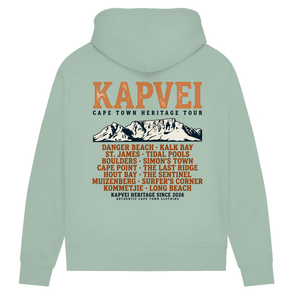 Damen Premium Bio Hoodie KAPVEI Heritage Tour
