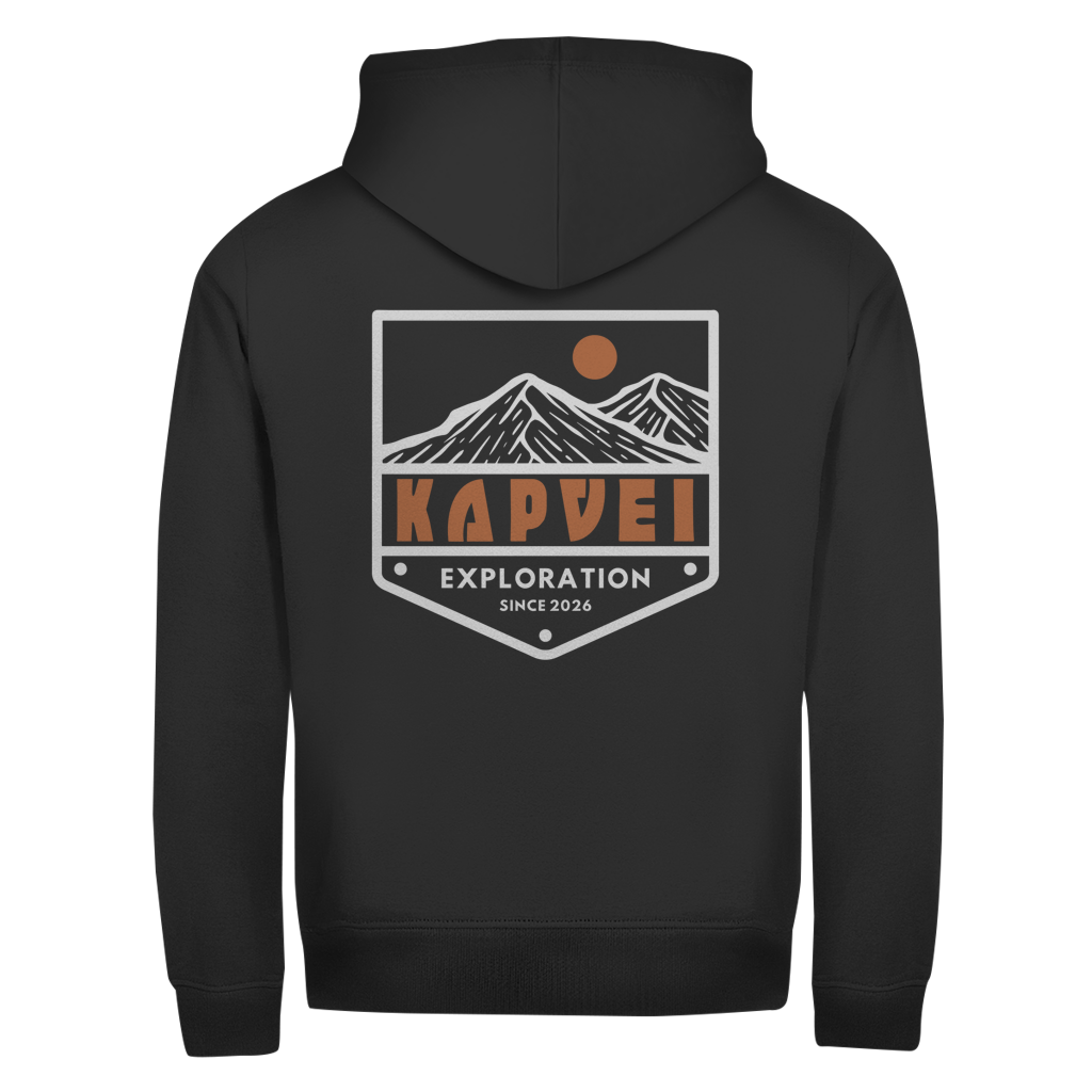 Herren Zipper Hoodie EXPLORATION
