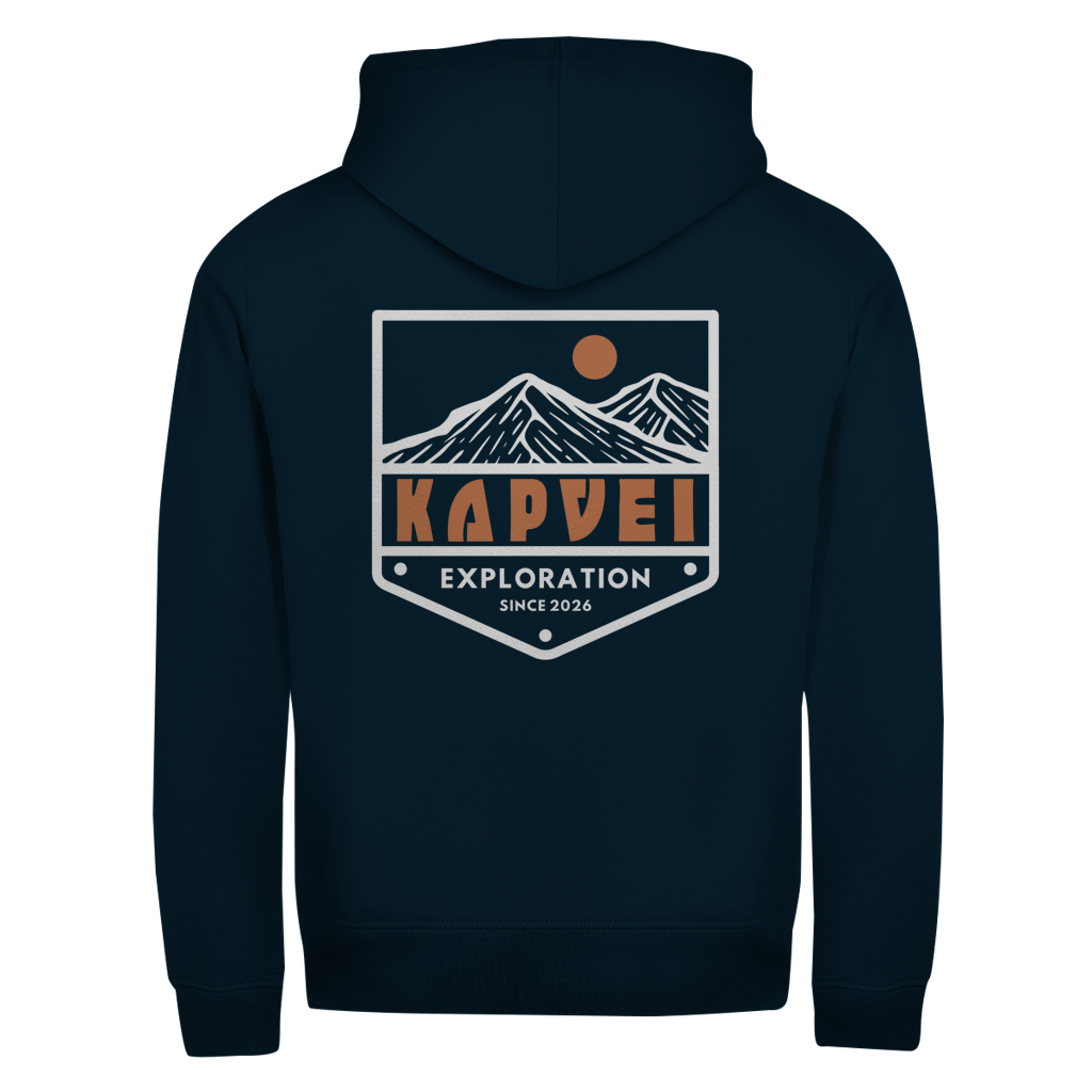 Herren Zipper Hoodie EXPLORATION