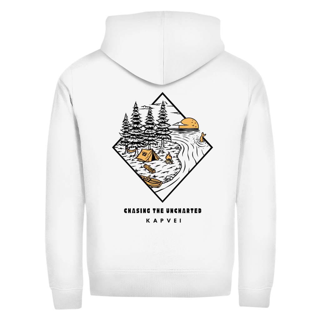 Herren Zipper Hoodie CHASING THE UNCHARTED