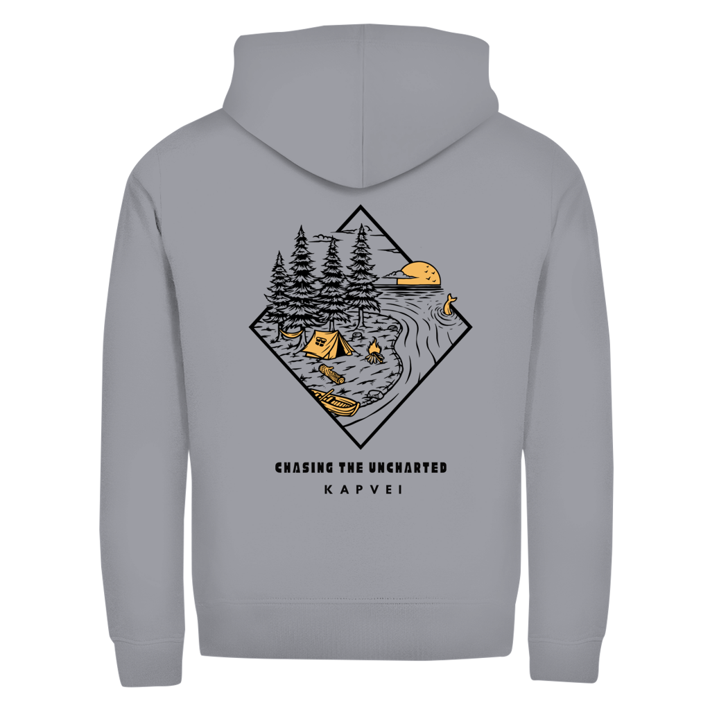 Herren Zipper Hoodie CHASING THE UNCHARTED