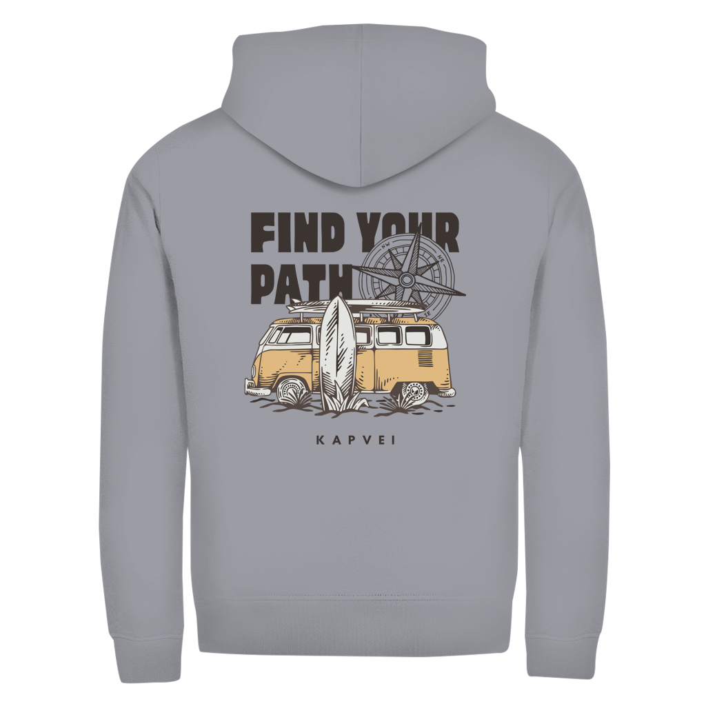 Herren Zipper Hoodie FIND YOUR PATH