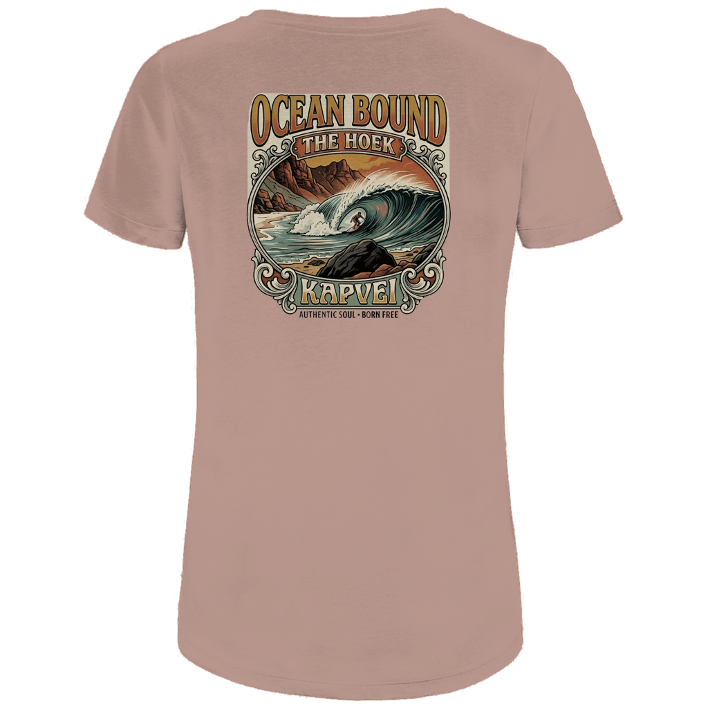 Damen Premium Bio T-Shirt OCEANBOUND ''The Hoek''