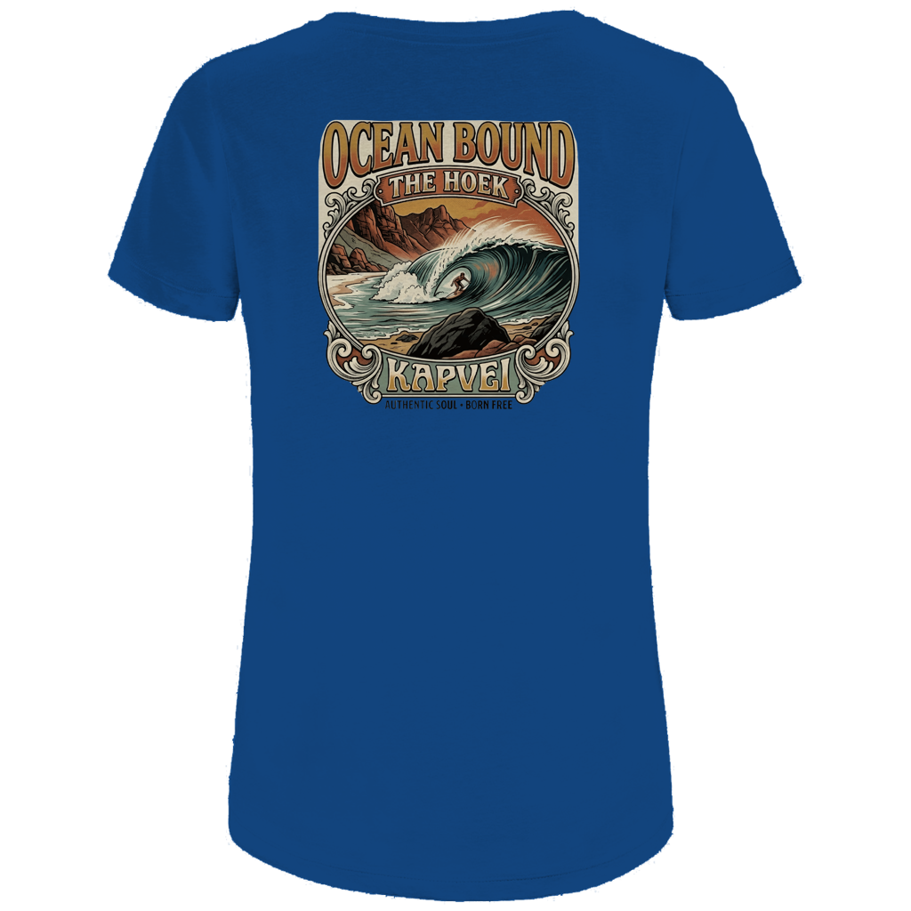 Damen Premium Bio T-Shirt OCEANBOUND ''The Hoek''