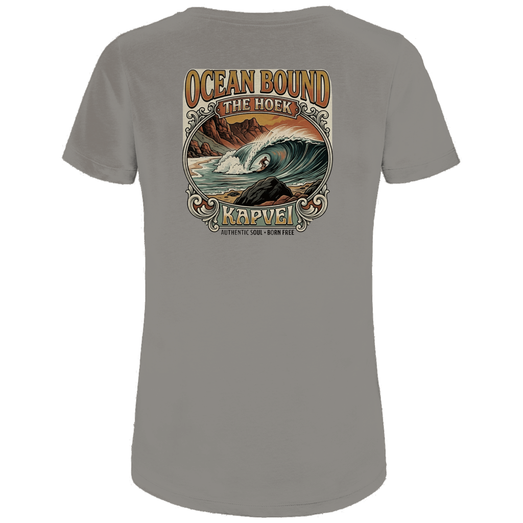Damen Premium Bio T-Shirt OCEANBOUND ''The Hoek''