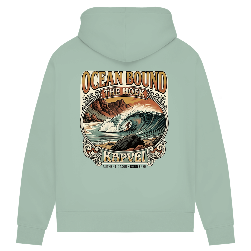 Damen Premium Bio Hoodie OCEANBOUND ''The Hoek''