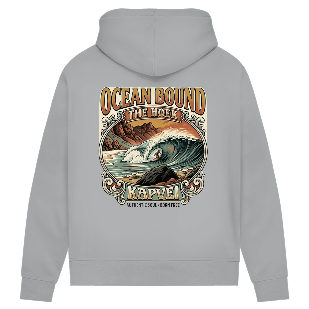 Damen Premium Bio Hoodie OCEANBOUND ''The Hoek''