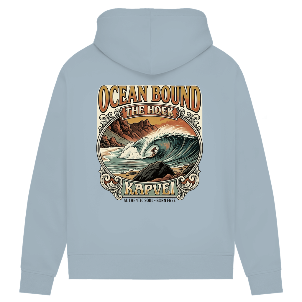Damen Premium Bio Hoodie OCEANBOUND ''The Hoek''