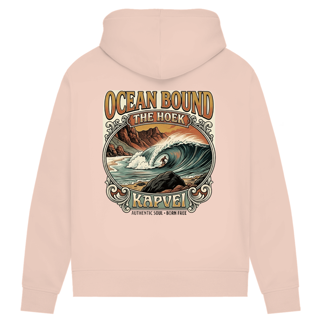 Damen Premium Bio Hoodie OCEANBOUND ''The Hoek''