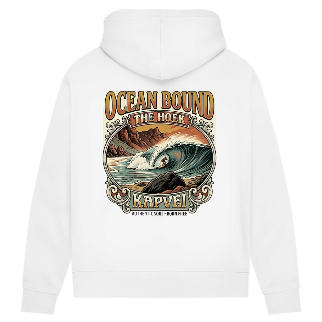 Damen Premium Bio Hoodie OCEANBOUND ''The Hoek''