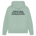 Damen Premium Bio Hoodie Good Times dark