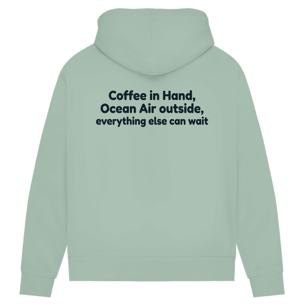 Damen Premium Bio Hoodie Good Times dark