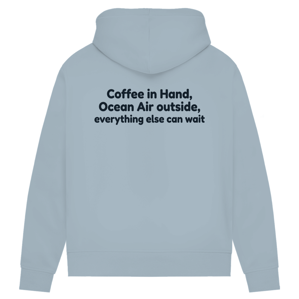 Damen Premium Bio Hoodie Good Times dark