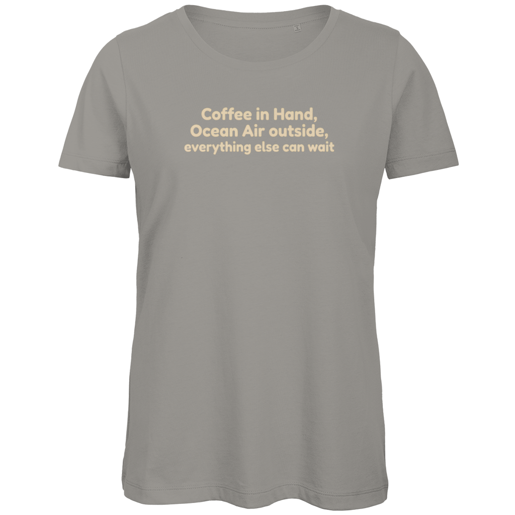 Damen Premium Bio T-Shirt Good Times light