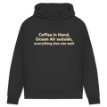 Damen Premium Bio Hoodie Good Times light