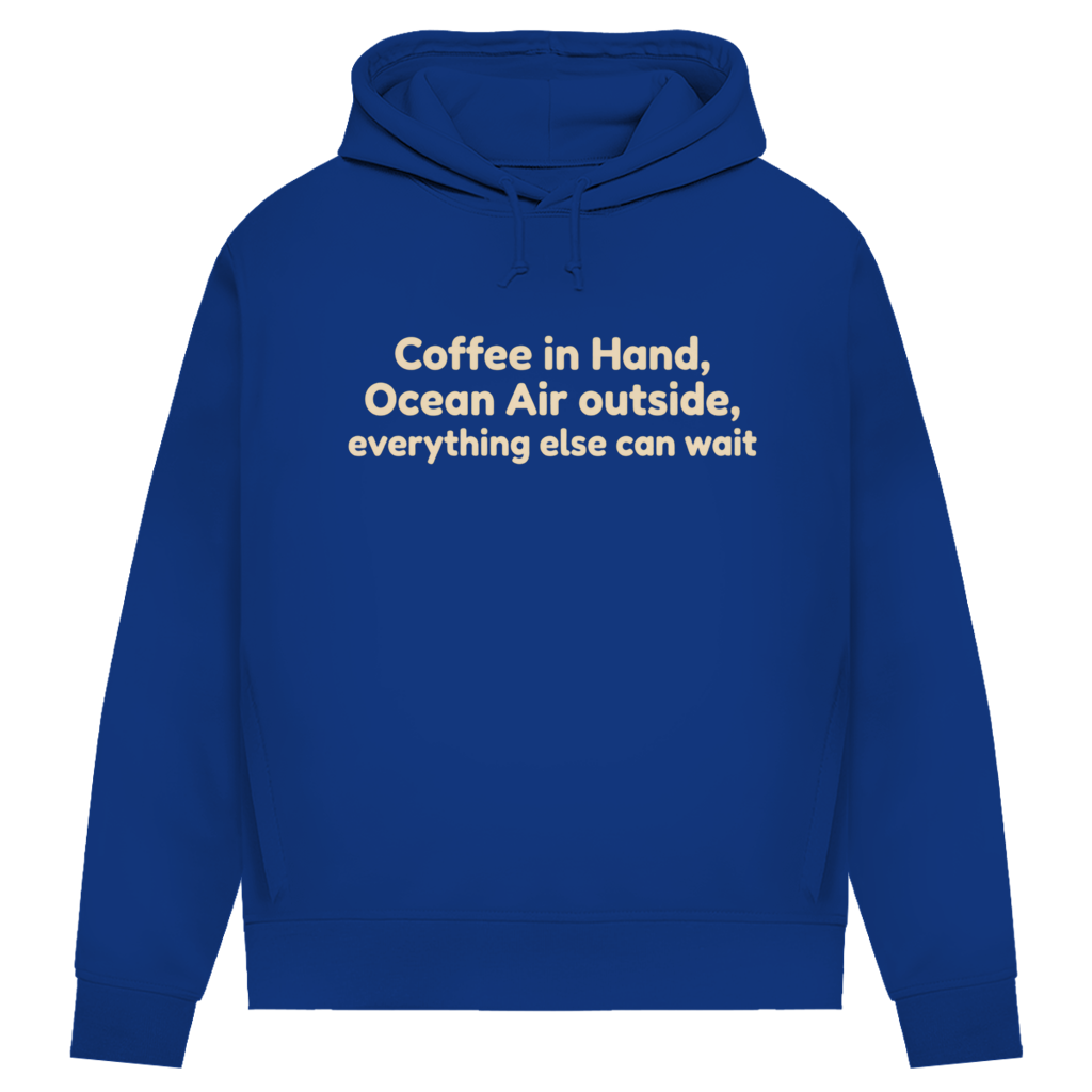 Damen Premium Bio Hoodie Good Times light