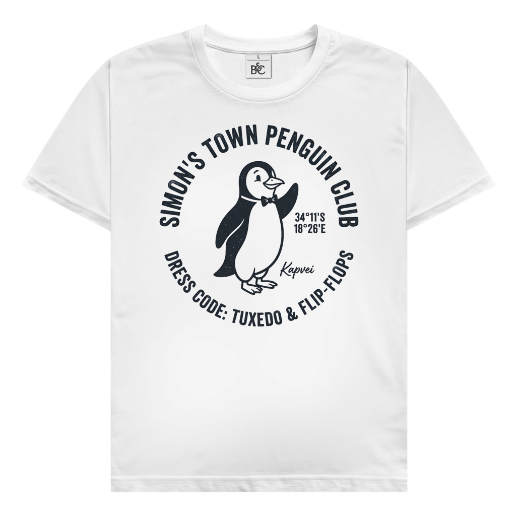 Herren T-Shirt Simons Town Penguin Club