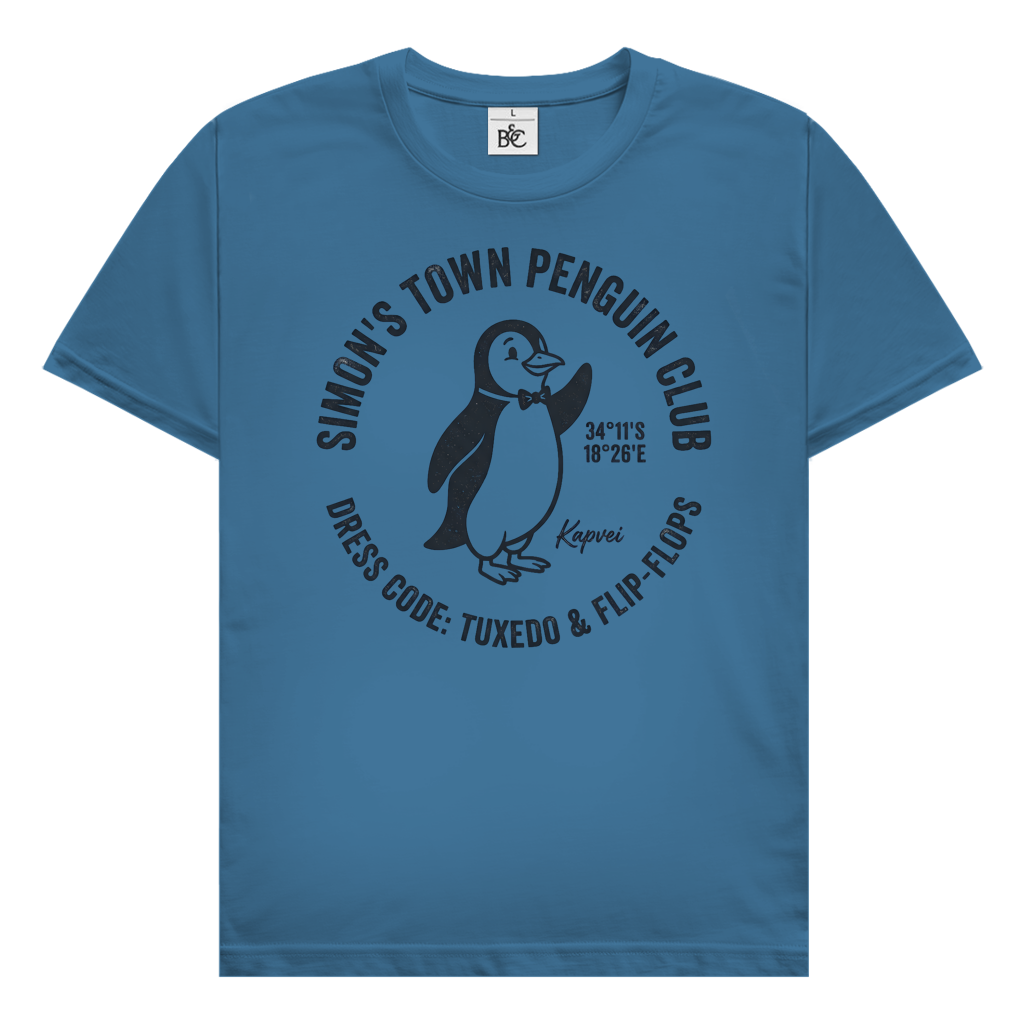 Herren T-Shirt Simons Town Penguin Club