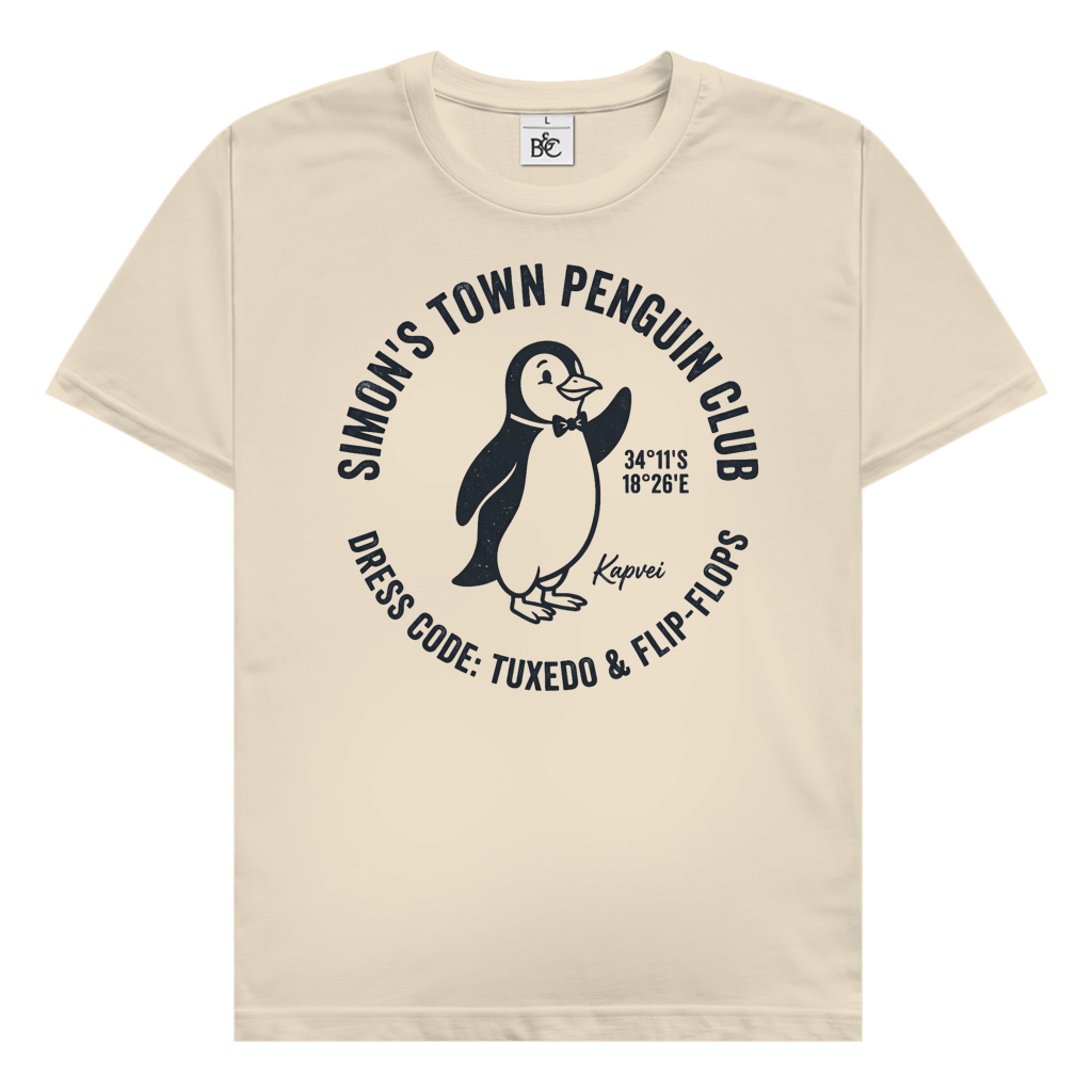 Herren T-Shirt Simons Town Penguin Club
