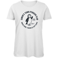 Damen Premium Bio T-Shirt Simons Town Penguin Club